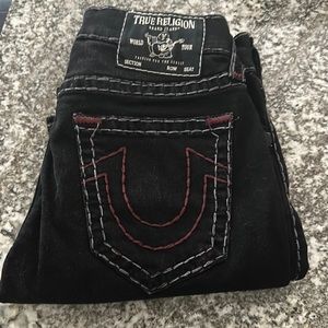 Men’s true religion relaxed straight jeans